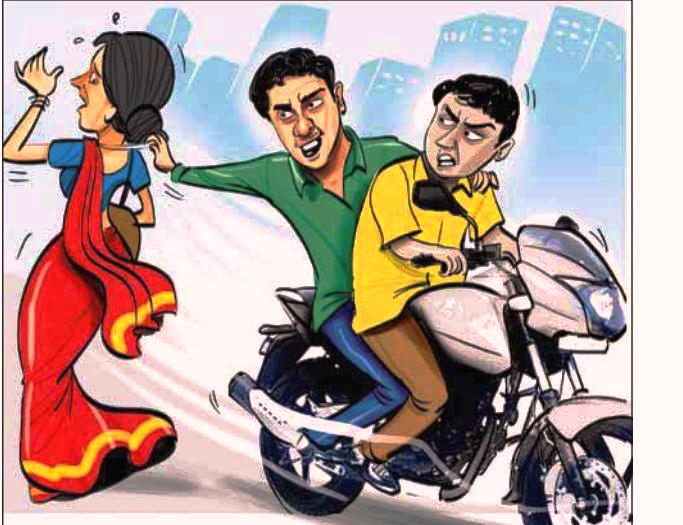 महिलेचे मंगळसूत्र उडविले