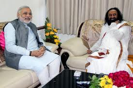 रविशंकर यांची मोदींवर स्तुतीसुमने