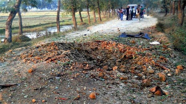 बिहारमध्ये भूसुरुंगाचा स्फोट, दोन जवान ठार