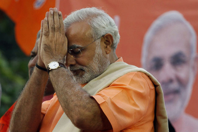 नरेंद्र मोदींची पंतप्रधापदी नेमणूक, शपथविधी २६ मे रोजी