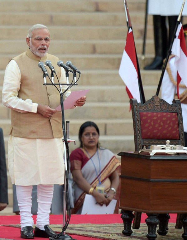 मोदींच्या शपथविधीचा खर्च १७.६० लाख रुपये