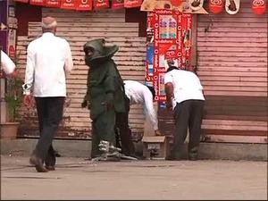 मनपाजवळ बॉम्ब ठेवणा-या विद्यार्थीला अटक