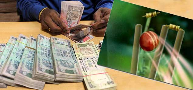  क्रिकेट सट्ट्याच्या अड्ड्यावर धाड